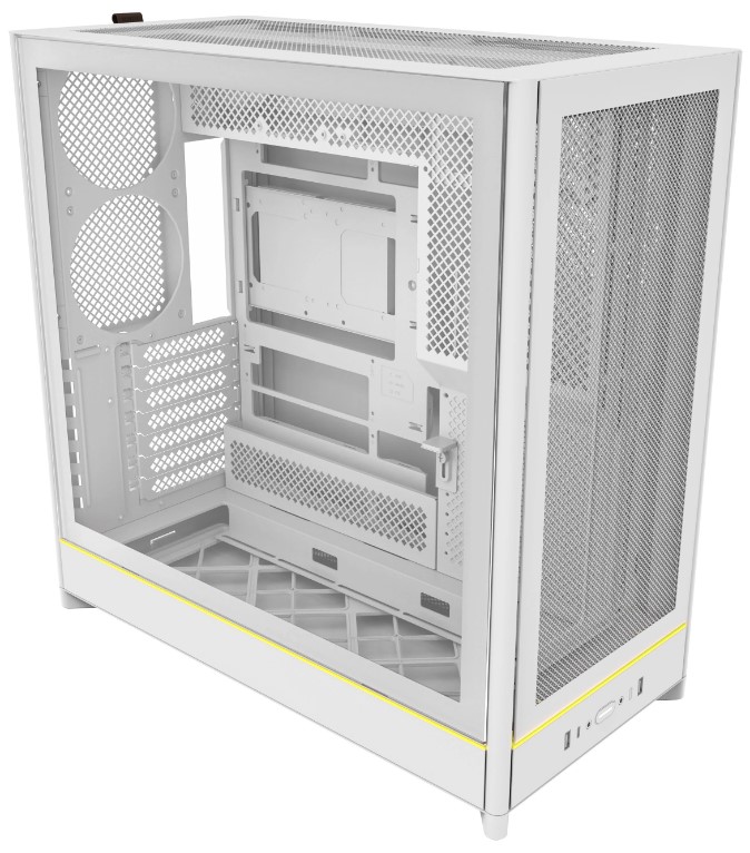

Корпус ATX Montech HS01 WHITE без БП, 2*USB 3.0, HS01 WHITE