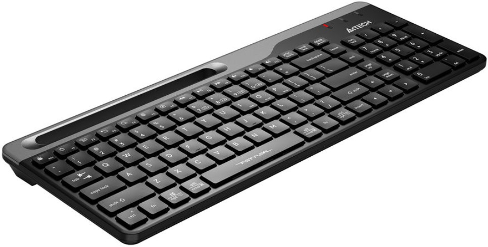

Клавиатура Wireless A4Tech Fstyler FBK25 черный/серый BT/Radio slim Multimedia (1583353), Fstyler FBK25