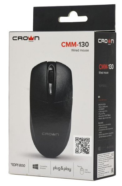 фото Мышь  Crown CMM-130 в Екатеринбурге