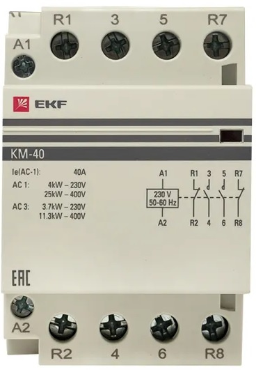 фото Контактор  EKF km-3-40-22 в Уфе