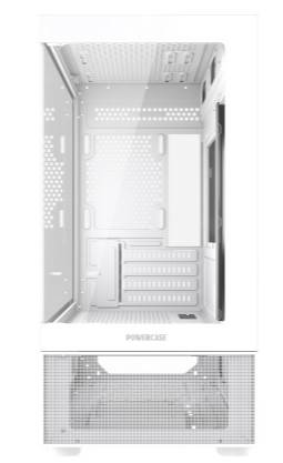 

Корпус mATX Powercase Vision Micro M2 CVMWM2-L0 без БП, боковая панель из закалённого стекла, 2*USB 2.0, USB 3.0, Vision Micro M2