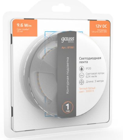 фото Лента светодиодная Gauss BT061 в Уфе
