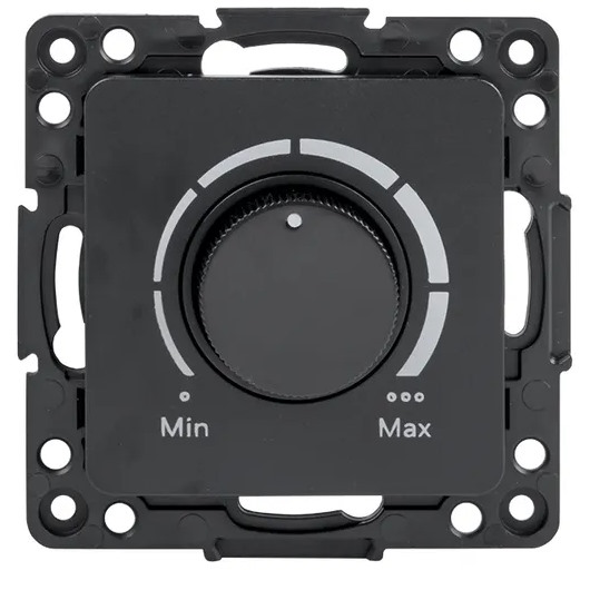 

Светорегулятор EKF EZD06-101-10 Стокгольм 600W 220В механизм винтовые клеммы черный, EZD06-101-10