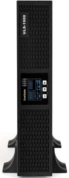 фото Источник бесперебойного питания  Exegate PowerExpert ULS-1000.LCD.AVR.C13.USB.RS232.SNMP.2U в Уфе