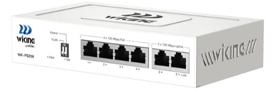 фото Коммутатор неуправляемый Wi-Tek WK-PS206 v2 в Омске