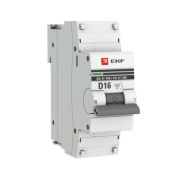 фото Автоматический выключатель EKF mcb47100m-1-16D-pro