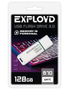 фото Накопитель USB 2.0 Exployd EX-128GB-670-White