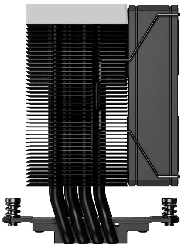 

Кулер ID-Cooling FROZN A400 ARGB LGA1700/1200/115X/AM5/AM4 (92mm fan, TDP 180W, 600-2200 RPM, 45.8CFM, 4-pin PWM, 4 тепл.трубки прямого контакта, ARGB, FROZN A400 ARGB