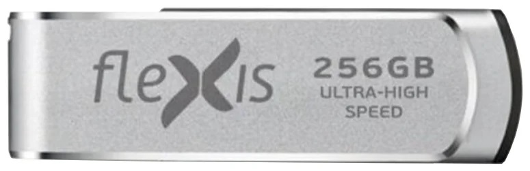 

Накопитель USB 3.2 256GB Flexis RS-105U Gen 1 (5 Гбит/с), ULTRA-HIGH SPEED, R/W - up to 430/200MB/s, металл, серебристый, RS-105U