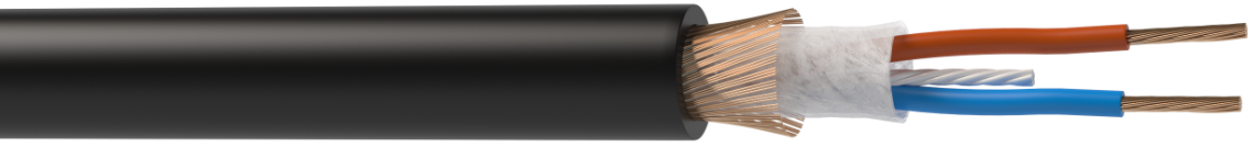 

Кабель цифровой Wize WMX24100FP 100м, 24 AWG DMX-AES, 0.23мм², диаметр 12мм, экран, медь 20x0.12мм, чёрный, бухта, WMX24100FP