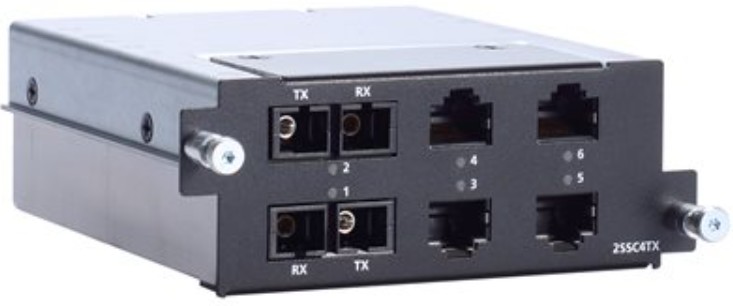 

Коммутатор MOXA RM-G4000-2SSC4TX модульный 2 single-mode 100BaseFX ports with SC connectors, 4*10/100BaseT(X) ports, RM-G4000-2SSC4TX