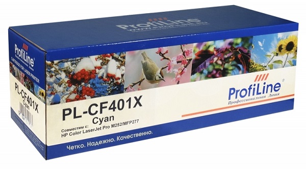 

Картридж ProfiLine PL_CF401X/045H_C для HP Color LaserJet Pro CM252/CM252dw/CM252n/CM274/Canon i-SENSYS LBP611/LBP611Cn/LBP613 cyan 2300 копий, PL_CF401X/045H_C