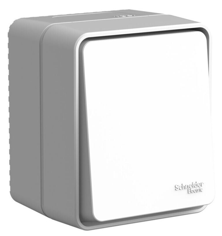 

Переключатель одноклавишный Systeme Electric ATN543061 AtlasDesign PROFI IP54 О/У 10 АХ, СЕРЫЙ, ATN543061