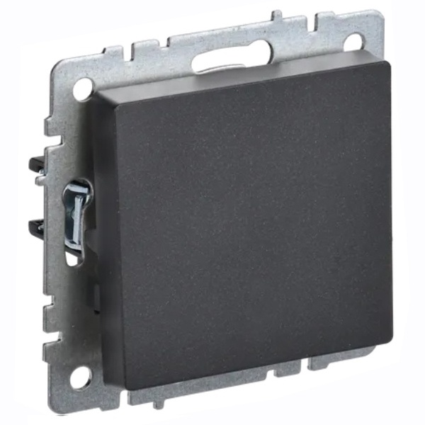 

Переключатель перекрестный IEK BR-V13-0-10-K02 BRITE 10А ВС10-1-3-БрЧ Черный, BR-V13-0-10-K02