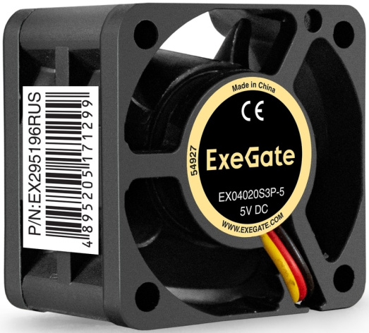 фото Вентилятор для корпуса Exegate EX04020S3P-5 в Челябинске