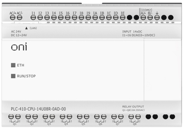 фото Модуль  ONI PLC-410-CPU-14U08R-0AD-00 в Санкт-Петербургe