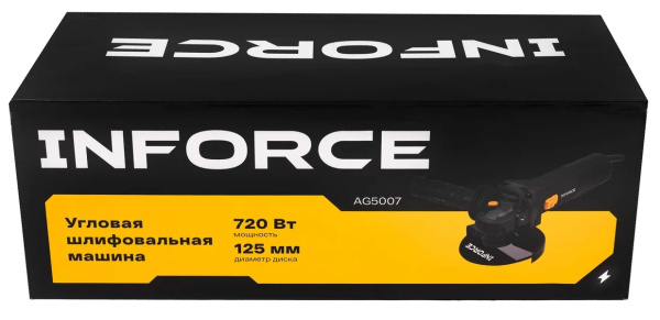 фото Шлифовальная машина угловая Inforce AG5007 в Воронеже
