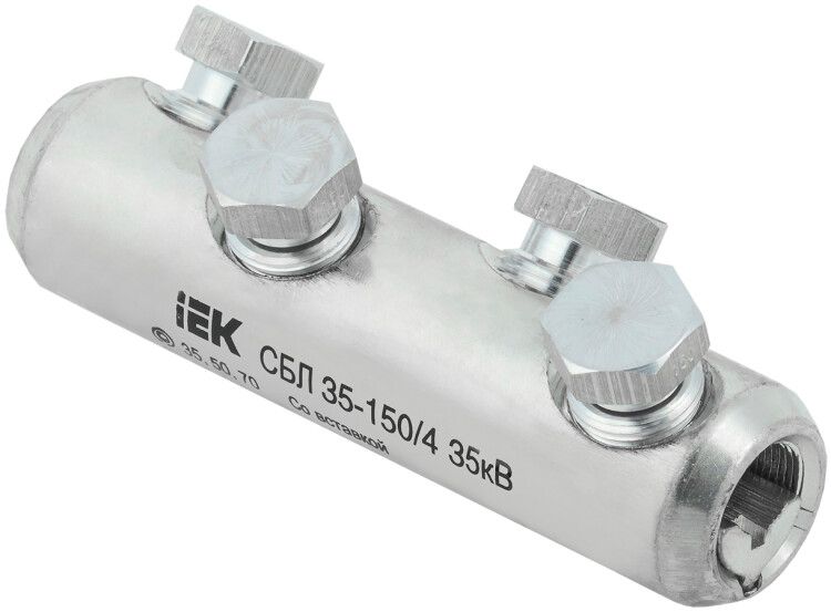 

Соединитель IEK UCB11-035-150-04-35 болтовой луженый СБЛ 35-150/4, UCB11-035-150-04-35