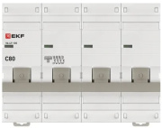 фото Автоматический выключатель EKF mcb47100-4-80C-pro