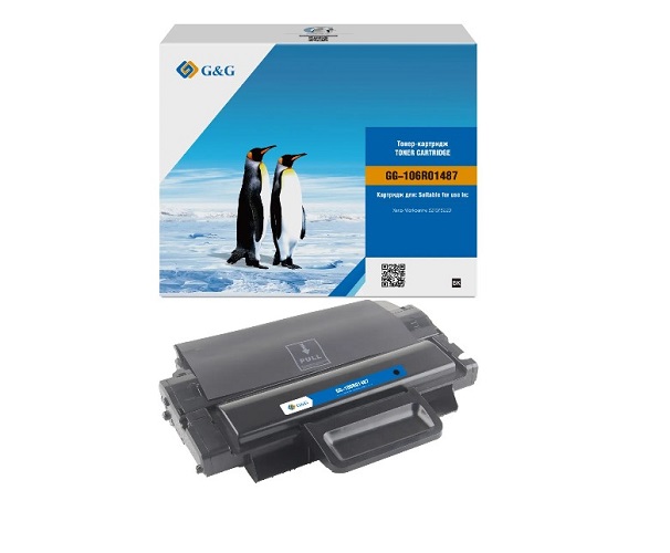 

Картридж GG-106R01487 Print cartridge G&G for Xerox WC 3210/3220 (4,1K стр.), black, GG-106R01487