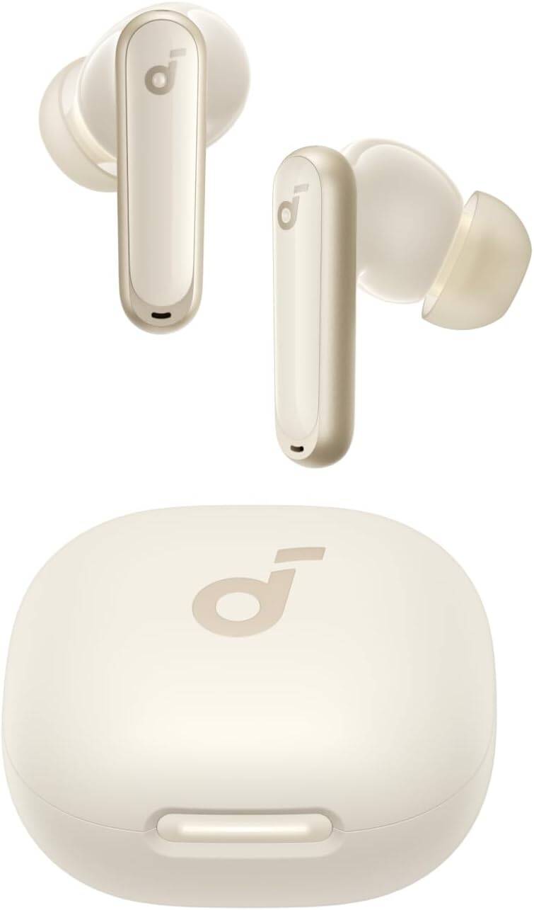 

Гарнитура wireless Soundcore P40i A3955G21 TWS Oat белая, P40i