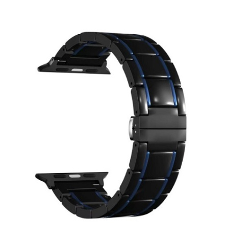 Изображение товара Ремешок для Apple Watch Lyambda LIBERTAS из керамики 38-41 мм черный