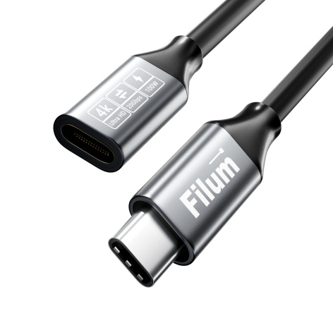 фото Кабель USB Filum FL-USB-20G100W-CM/CF-1.5M в Нижнем Новгороде