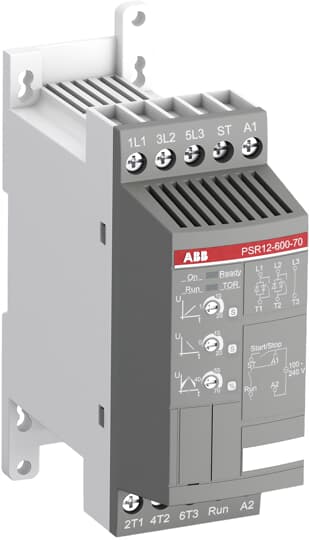 

Устройство ABB 1SFA896106R7000 плавного пуска 5,5 kW 400V 12A эл.дв.(240-100V, AC) PSR-12-600-70, 1SFA896106R7000