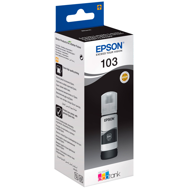 

Контейнер Epson C13T00S14A с черными чернилами для L3100 L3101 L3110 L3150 L1110 L3151 L3156 3160 L5190, C13T00S14A