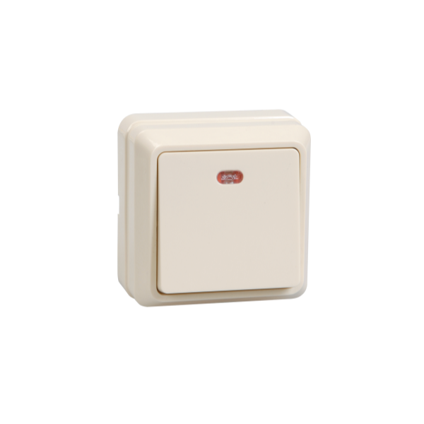

Выключатель IEK EVO11-K33-10-DC 1-кл. ОП Октава 10А IP20 ВС20-1-1-ОКм с индикацией кремовый, EVO11-K33-10-DC