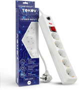 фото Сетевой фильтр TOKOV ELECTRIC TKE-C01-SF5-1.8-ZV