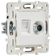 фото Розетка IEK SK-AK20-1-K01