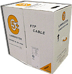 фото Кабель витая пара F/UTP 5e кат. 4 пары Lanmaster LAN-5EFTP-LSZH