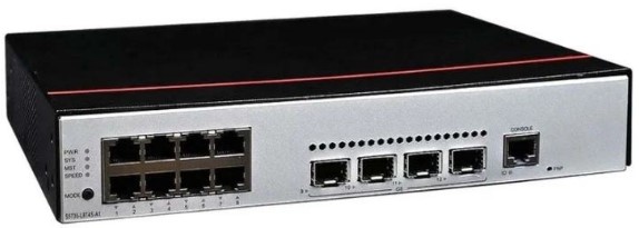 

Коммутатор Huawei S220-8P4S 98012552 8*10/100/1000BASE-T ports(125W PoE+), 4 x GE SFP ports, eKit S220-8P4S