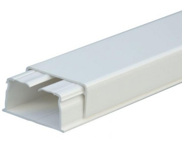 

Мини-плинтус Legrand 030008 - DLPlus - 20x12,5 мм, 1 отделение, длина 2,1 м, белый, 030008