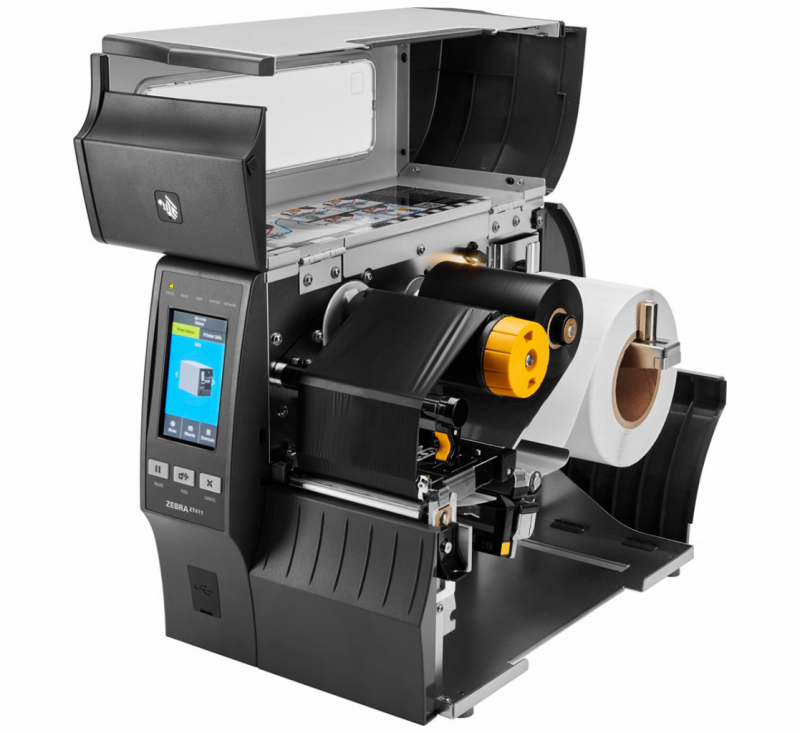

Термопринтер Zebra ZT41143-T4E0000Z TT Printer ZT411; 4'', 300 dpi, Euro and UK cord, Serial, USB, 10/100 Ethernet, Bluetooth 4.1/MFi, USB Host, Peel, ZT41143-T4E0000Z