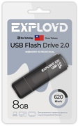 фото Накопитель USB 2.0 Exployd EX-8GB-620-Black