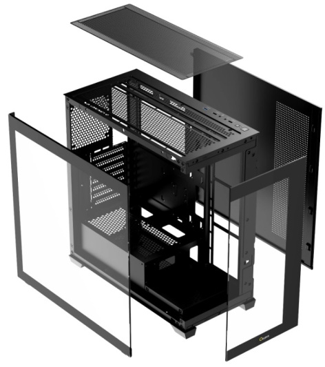 фото Корпус ATX Ocypus Gamma-C72-BK в Омске