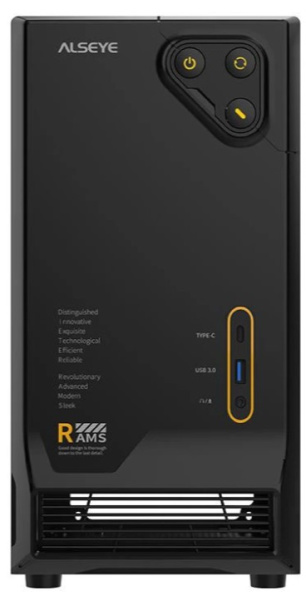 фото Корпус mATX ALSEYE RAMS 1.0(Black)-Type C в Волгограде