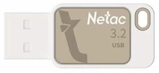 

Накопитель USB 3.2 512GB Netac UA31 белый/бежевый, UA31