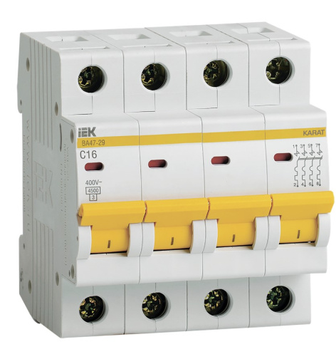 фото Автоматический выключатель  IEK MVA20-4-016-C в Красноярске