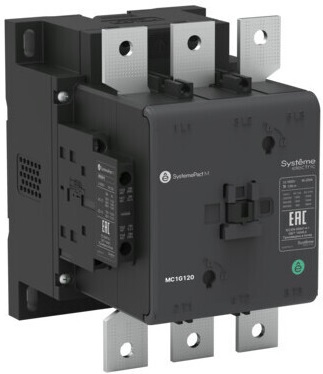 

Контактор Systeme Electric MC1G225M5 MC1G 3P 225A 2НО+2НЗ 220V 50ГЦ, MC1G225M5