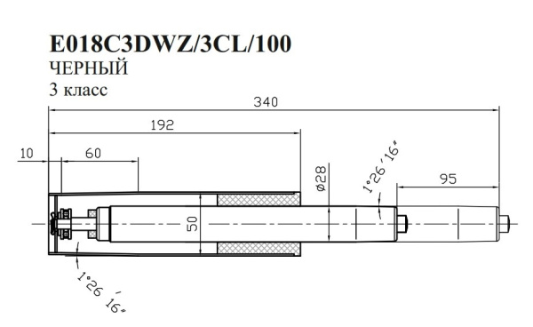 фото Газлифт  Бюрократ E018C3DWZ/3CL/100 в Волгограде