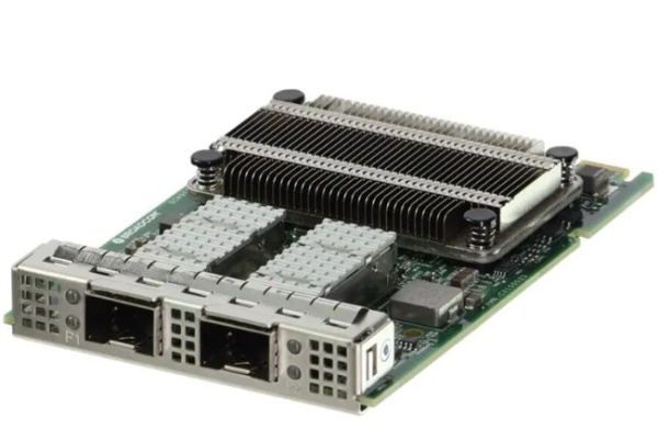 Изображение товара Сетевой адаптер Dell 540-BCOR 2-порта SFP28 25Gbps поддержка OCP