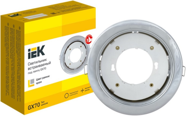 фото Светильник точечный IEK LUVB0-GX70-1-K23 в Уфе