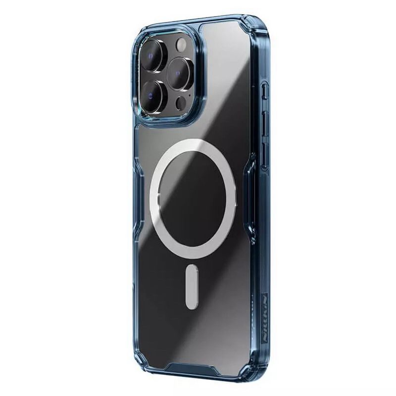 

Чехол Nillkin Nature TPU Pro Magnetic Case 7021568 Blue, (iPhone16 Pro Max), Nature TPU Pro Magnetic Case