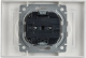 фото Розетка двухместная без заземления  IEK BR-R20-10-K91-F в Санкт-Петербургe