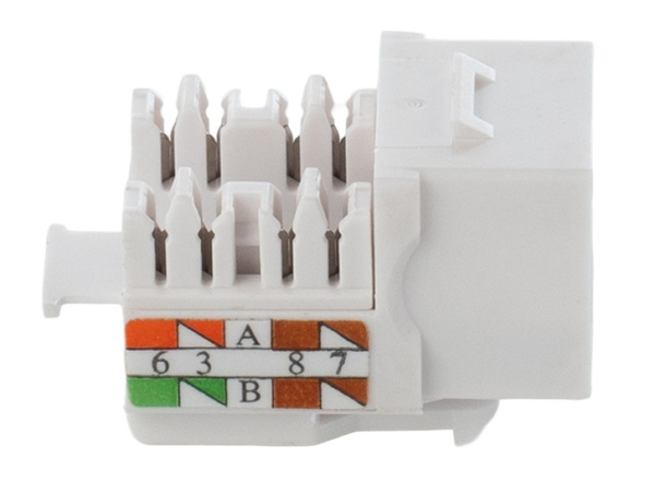 фото Модуль Keystone RJ45 UTP Filum FL-KJ-U6A-WT-90 в Перми