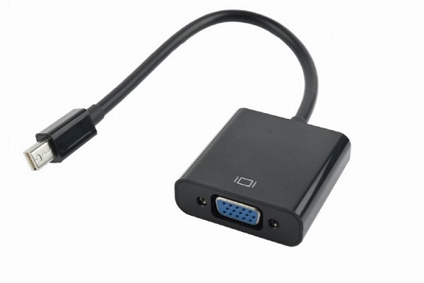 

Адаптер Cablexpert A-mDPM-VGAF-02 miniDisplayPort - VGA, 20M/15F, длина 15см, черный, пакет, A-mDPM-VGAF-02