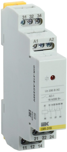 фото Реле промежуточное IEK OIR-316-AC230V в Ростове-на-Дону